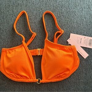 Bright Orange Bikini Top XXS